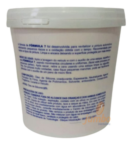 Imagem 3 de 5 de Cera Automotiva Com Teflon 3,4 Kg