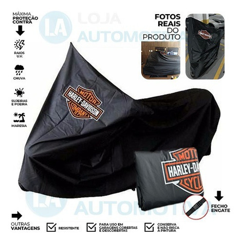 Capa Harley Davidson 1200 Custom Termica C/ Logo Impermeavel