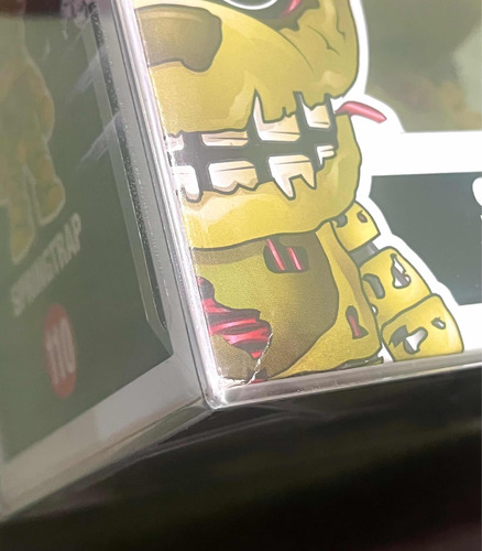 Funko Pop Springtrap Gamestop Flocked Five Nights At Freddys (Usado)