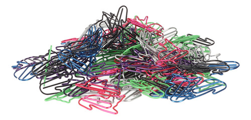 Lindos Clips De Papel, 100 Unidades, Elegantes Clips De Pape
