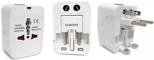  Adaptador universal de enchufe de alimentación de viaje  internacional - 110 V/275 W y 220 V por Science Purchase : Herramientas y  Mejoras del Hogar