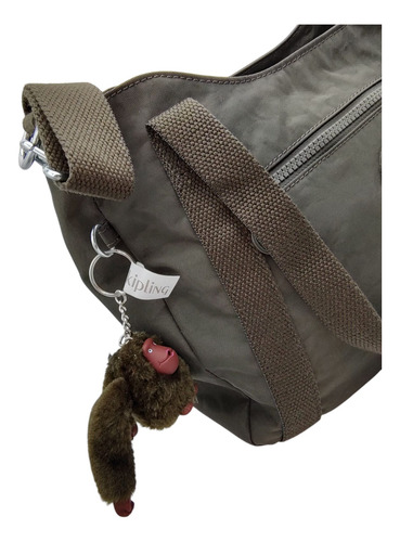 Kipling Bolsa Crossbody Kia7b8 Waylon Original Verde Obscuro Verde Oscuro Lisa Plata Verde Oscuro