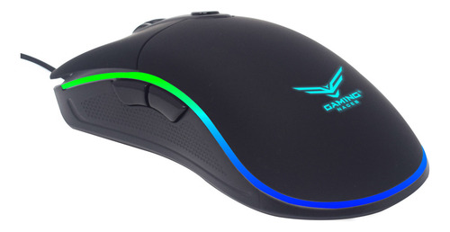 Gaming Naceb Mouse Gamer NA-0933 1000/1600/2400/3200 DPI Ajustable Con Iluminación Led