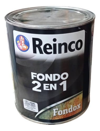 Galón Fondo 2 En 1 Marca Reinco Negro