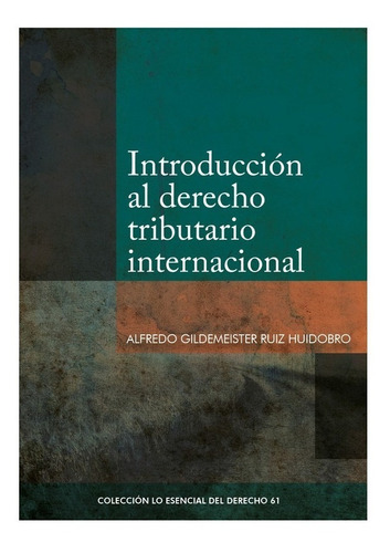 Introducción Al Derecho Tributario Internacional