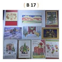 Comprar Tarjetas De Navidad- 10 Unidades Con Sobres