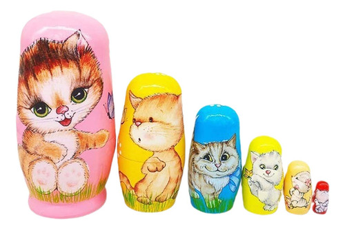 Muñecas Matryoshka, Muñecas Rusas De Madera Para Anidar,