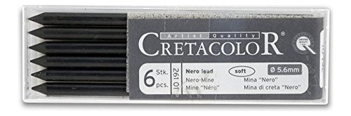 Cretacolor Nero Black Lead Soft 6 / Paquete