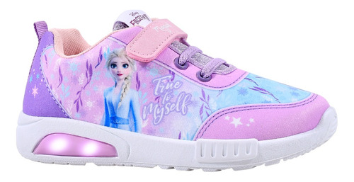 Zapatillas Disney Frozen Con Luces Original Footy Linea Pop