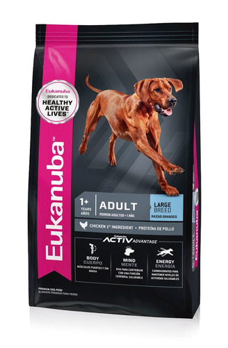 Mars Petcare Eukanuba Perro Adulto Razas Grandes - Mix - 15 kg - 15 kg - Bolsa - Seca - Unidad - 1
