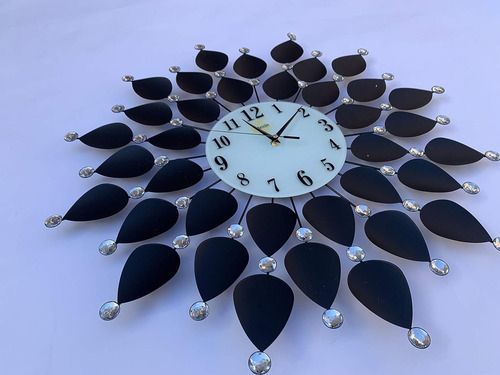 Meida Reloj De Pared Clásico Silencioso Grande De 26 Pulgada