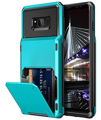 Caso Vofolen Para Galaxy S8 Case Wallet 4-slot Pocket 2hty4