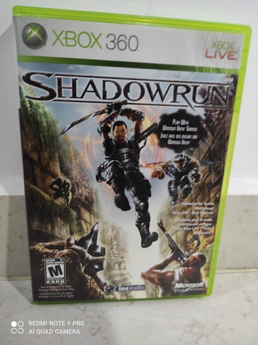 Oferta, Se Vende Shadowrun Xbox 360