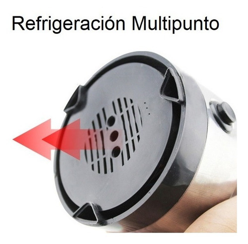 Imagen 3 de 8 de Molino De Café Eléctrico De Acero Inoxidable 4 Aspas