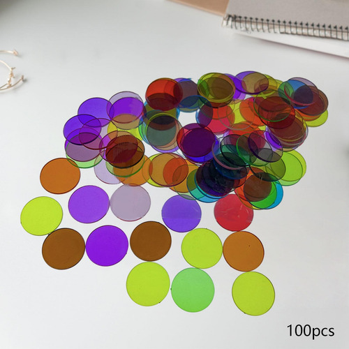 2 X 100 Contadores De Matemáticas De Colores Surtidos Para