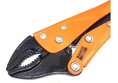 Imagen 6 de 6 de Pinza De Presión Gripon Boca Curva 10 235 Mm 137-10 Bahco