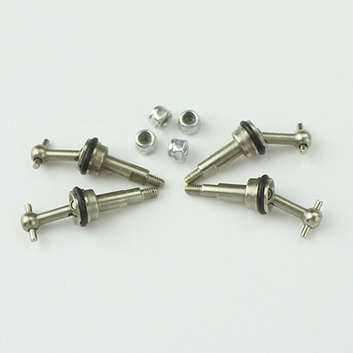 2 X 4 Piezas De Eje De Transmisión De Metal Para Wltoys