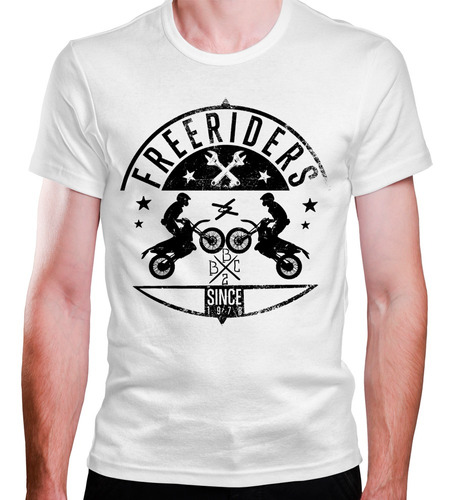 Camiseta Masculina Motocross Moto Esporte Adrenalina