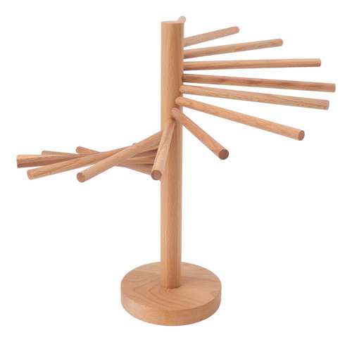 Soporte Plegable De Madera Para Secar Pasta Y Espaguetis