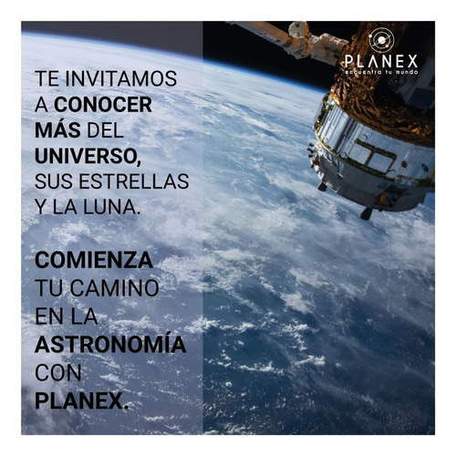 Telescopio Astronómico Monocular F70060 Planex + Soporte + Control Bluetooth