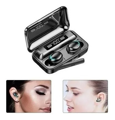 Imagen 5 de 8 de Auriculares Inalámbricos Bluetooth Solarmax F9-5 Negro