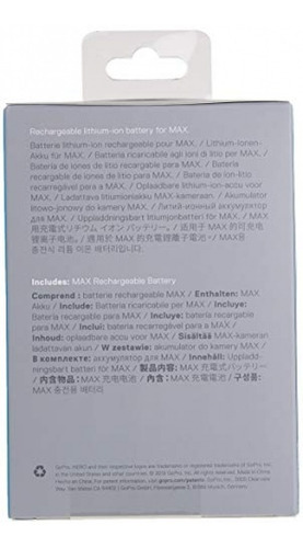 Imagen 5 de 5 de Gopro Max Iones De Litio 4400mah 14.8v Batería Recargable