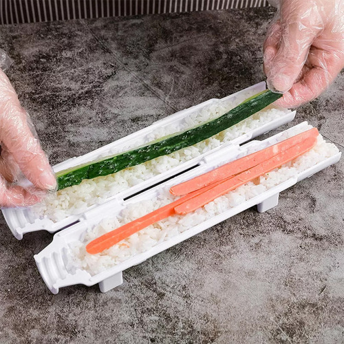 Kit 14 Esteras Preparo Comida Japonesa Sushi Bambu-