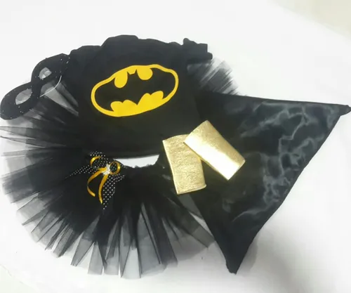 Disfraz Disfraces Niña Batichica Batman Tutu