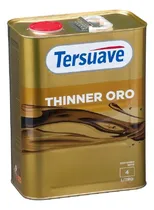 Comprar Thinner Tersuave Sello De Oro Diluyente Para Pintura X 4 Litros