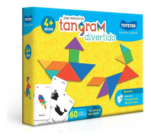 Jogo Educativo Tangram Divertido - Toyster