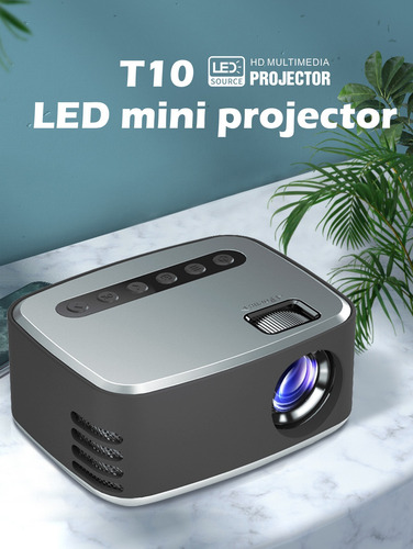 Imagen 4 de 9 de Proyector Portátil 1080p Hd Led Mini Proyector