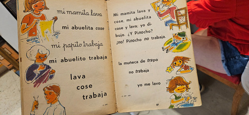 Pinocho Y Yo. Lectura Primer Grado. 1974 Ramos Gonzalez (Usado)