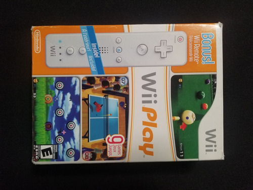 Caja Wii Play Con Manual