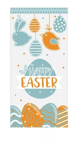 Bolsa Celofán Huevos Pascua Conejo Regalos 25 Piezas Surtido