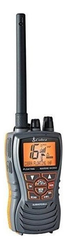 Cobra Mrhh350flt Flotante Vhf Radio Marino De Largo Alcance,