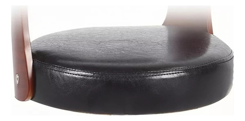 Pack 2 Sillas Piso Bar Taburete Regulable Madera/ecocuero