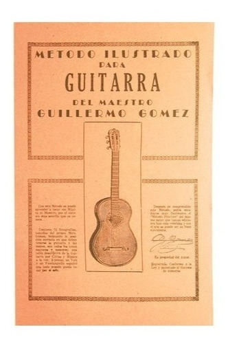 Metodo Guitarra Guillermo Gomez Ilustrado 