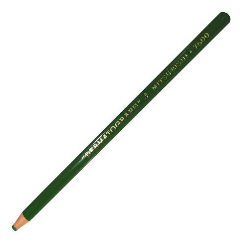 Lápis Dermatográfico Verde Mitsu-bishi 7600 Sobrancelha