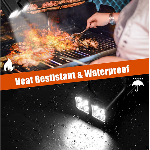 Luces De Parrilla Para Barbacoa A Prueba De Agua Y 10 Super-