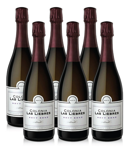 Espumante Colonia Las Liebres Bonarda Brut Rosé - 6 X750ml