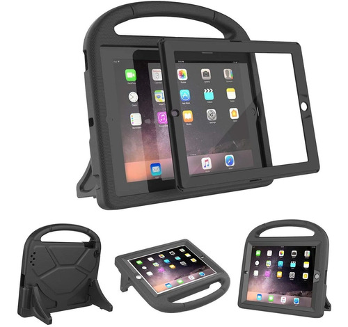 Funda Para iPad 2 / 3 / 4 Con Protector De Pantalla - Negro