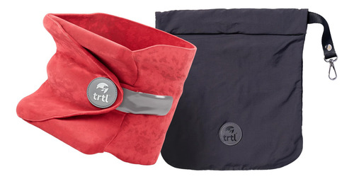 Almohada De Viaje Suave Apoyo Cuello Lava A Máquina Lana Cor