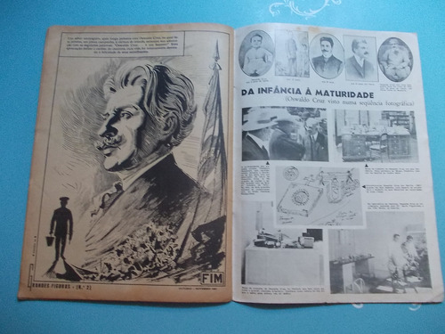 Grandes Figuras. Oswaldo Cruz. Getúlio Vargas. Ler Descrição (Usado)