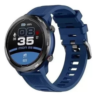 Smartwatch Corrida Zeblaze Stratos 2 Lite Cor Azul Cor da caixa Azul/Preto Cor do bisel Alumínio