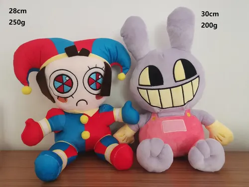 Jax-30 Cm New The Amazing Digital Circus Plush, 1 Unidade