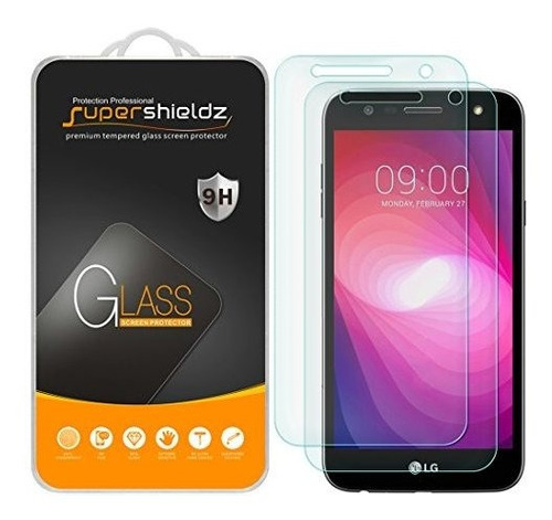 Protector De Pantalla, (2 Pack) Supershieldz Para LG Lte Fie