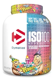 Proteina Iso 100 Dymatize Hidrolizada 5 Lbs Mercado Envios