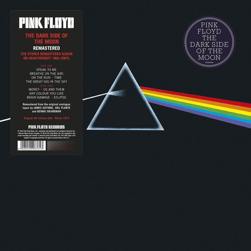 Pink Floyd The Dark Side Of The Moon Vinilo Sellado Evzpro