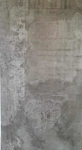 Imagen 5 de 6 de Porcelanato Cimento Concreto Gris 104x52 Rtf. Ceramicarte =)