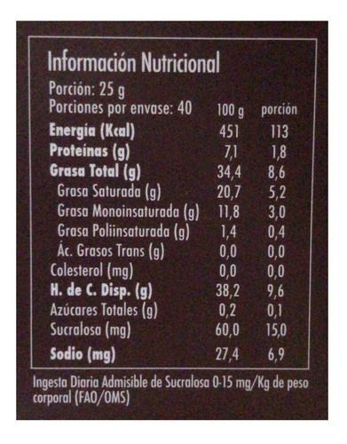 Chocolate Cobertura Neucober Bitter 60% Cacao Sin Azúcar